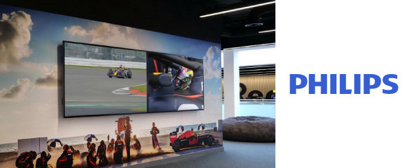 Дисплеи Philips для совместного успеха Oracle Red Bull Racing