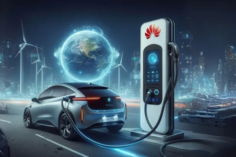 Huawei представила высокоскоростную зарядку для электромобилей
