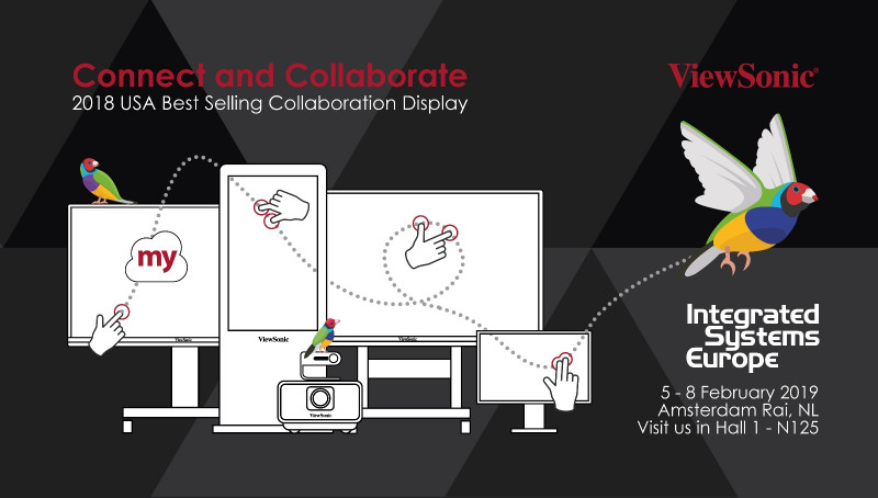 ViewSonic приглашает на выставку ISE 2019