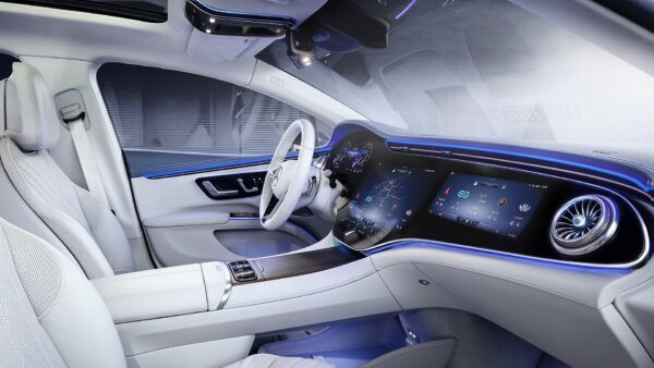 MBUX Hypersystem в новом седане Mercedes-Benz