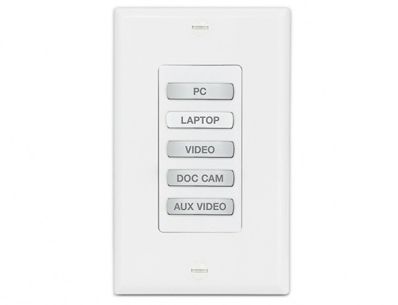 Кнопочная панель eBUS с 5 кнопками: панель Decorator