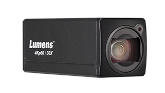 Корпусная видеокамера 4K/60, 30х оптический zoom, 1/2,5", выход HDMI и Ethernet, потоковая передача H.264 / H.265 / MJPEG, черного цвета