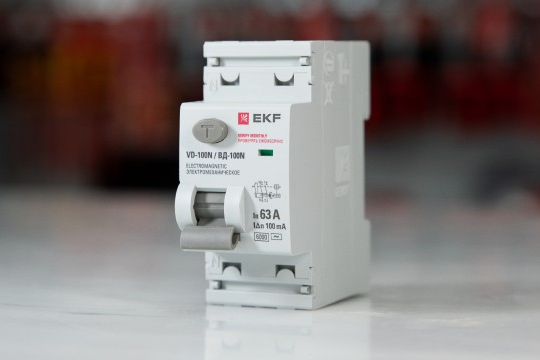 Выключатели дифференциального тока ВД-100N EKF PROXIMA получили новый дизайн