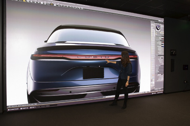 The Wall от Samsung совершенствует процесс работы над дизайном автомобилей в Lucid Motors, фото-5