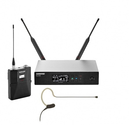 Микрофонная система с головным микрофоном shure_QLXD14