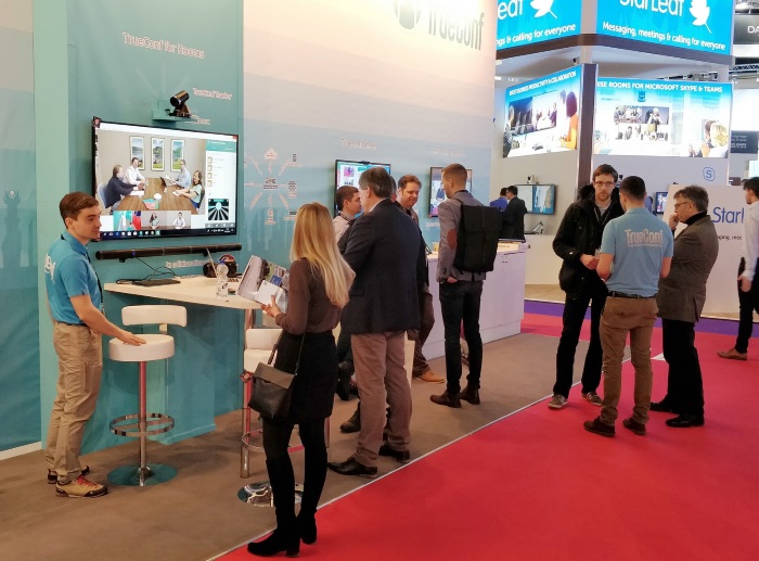На выставочном стенде TrueConf - ISE2018