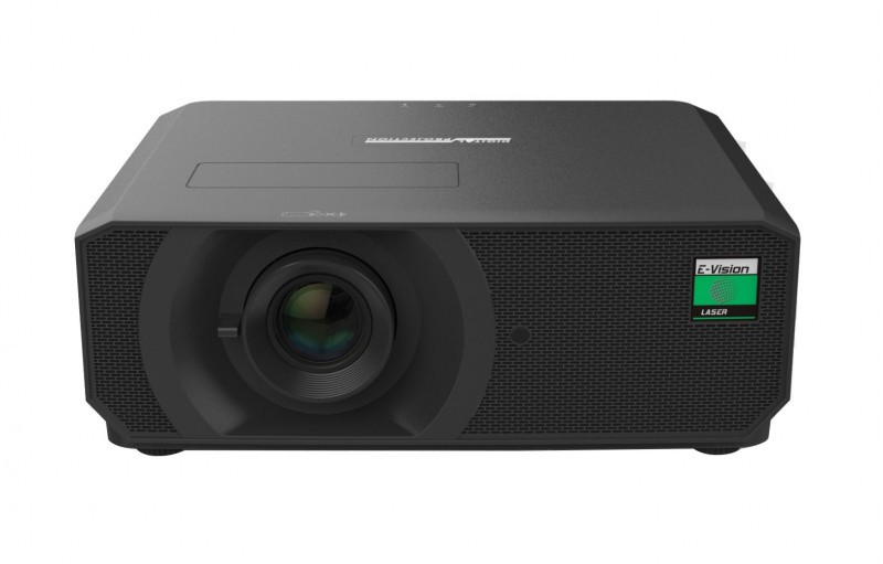 Лазерный проектор с фиксированным объективом, 4K-UHD, 3.300 ANSI лм, 500.000:1 (динамическая), интерфейсы HDBaseT, HDMI. Срок службы 20.000 часов