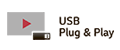 Воспроизведение файлов с USB