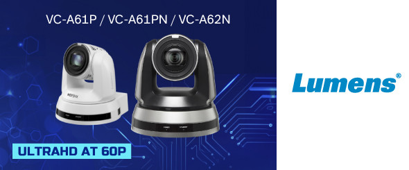 Lumens выпустила обновления для своих самых продаваемых 4K PTZ-камер