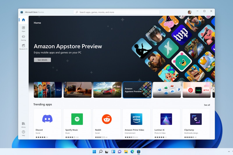 Windows 11 лишится официальной поддержки приложений для Android