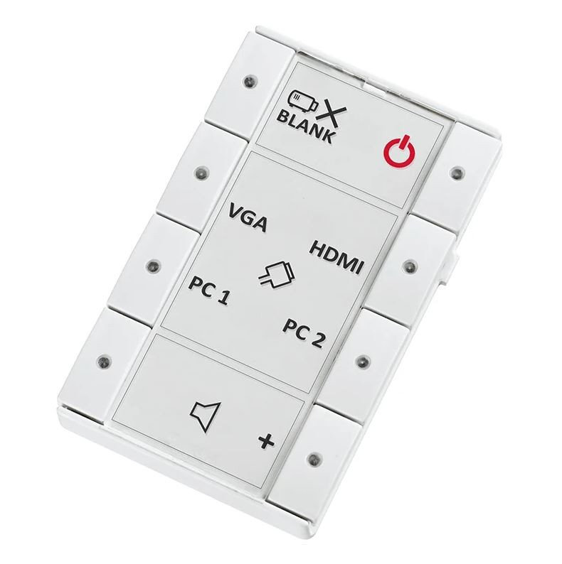 AV-контроллер, 8 кнопок, форм-фактор DK, белый