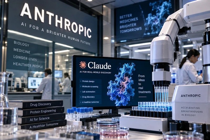 Anthropic открывает биологическую исследовательскую лабораторию на основе ИИ