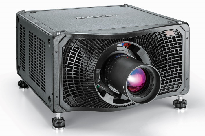 Christie® объявляет о выходе нового Christie Mirage SST RGB pure laser проектора с источником света 50 000 люмен. Новая модель выпущена в том же форм-факторе, что и первый Mirage SST на 35 000 люмен, но имеет более высокую яркость, обеспечивая захватывающий визуальный опыт.