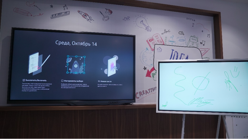 Дисплей для учебы, Samsung Flip 85”
