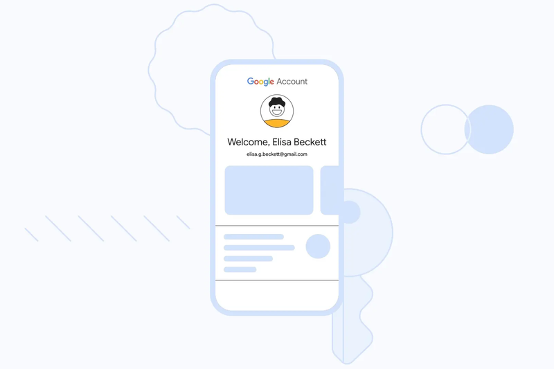 Google LLC позволит пользователям входить в свои сервисы с помощью ключей доступа, представляющих собой новый тип учетных данных, который более безопасен, чем традиционные пароли.