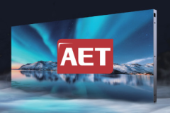 AET – производитель светодиодных дисплеев с мелким шагом, уделяющий особое внимание разработке более легких, тонких, надёжных и экономичных LED экранов.