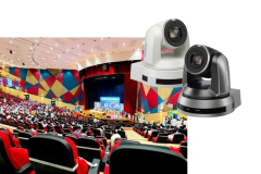 Полный охват аудитории на 2600 мест и удобство интеграции с PTZ-камерами Lumens.