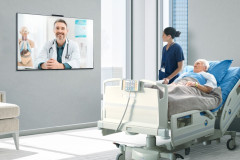 Новое решение LG Electronics на основе смарт-видеокамеры с разрешением 4K и операционной системой LG webOS обеспечивает удобное круглосуточное взаимодействие медицинского персонала и пациентов.