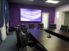 Компания GRОМVISIОN, партнер Elittech, реализовала проект по построению видеостены в зале заседаний ГБОУ «Курчатовская школа»