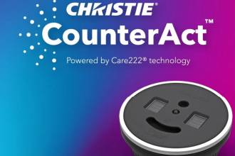 Christie CounterAct нацелен на то, чтобы сокращать количество патогенов в коммерческих помещениях и его можно использовать в присутствии людей