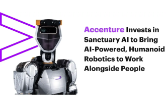 Компания Accenture осуществила стратегическую инвестицию в компанию Sanctuary AI - разработчика гуманоидных роботов общего назначения, которые работают на базе искусственного интеллекта и могут быстро, эффективно и безопасно выполнять широкий спектр задач.