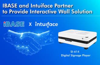 IBASE Technology Inc., ведущий мировой производитель встраиваемых систем, в том числе линейки плееров Digital Signage  и компания Intuiface, разработчик одноименной платформы для создания, развертывания и поддержки интерактивных решений - объявляют о своем партнерстве.  