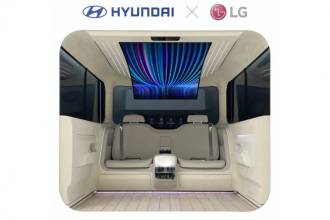 LG Electronics[i] и Hyundai Motor представляют концептуальную кабину IONIQ, в которой сочетаются опыт обеих компаний в области создания комфортных решений для потребителей, а также электромобилей.