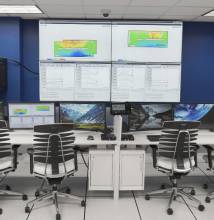 В результате модернизации Инновационный центр потребителя, площадью 740 кв. метров в головном офисе SHI в Нью-Джерси получает сигналы аудио/видео через IP.