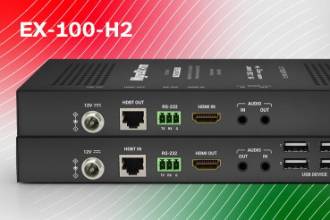 Wyrestorm представляет удлинитель сигнала 4K/60 4:2:0 HDR по USB 2.0, с захватом аудиосигнала и PoH.