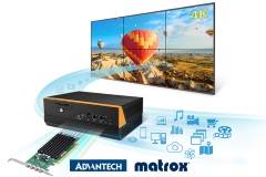 Компании Advantech и Matrox Graphics расширили сферу технологического сотрудничества для создания новых решений в области видеооборудования с высоким разрешением.