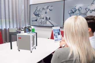 Новое приложение ABB RobotStudio AR Viewer позволяет быстро и удобно визуализировать, как автоматизация с использованием роботов может вписаться в производственный процесс. Для этого понадобится смартфон или планшет.