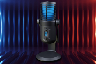 Бренд Оклик представляет настольный стриминговый микрофон SM-400G. Он подойдет не только для прямых эфиров, но и для видеоконференций, записи подкастов, проведения интервью и общения во время компьютерных игр.