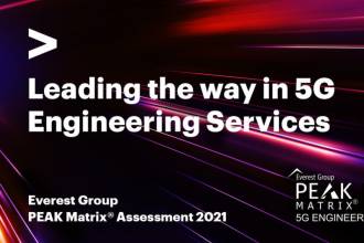 В новом исследовании Everest Group «5G Engineering Services PEAK Matrix Assessment 2021» компания Accenture названа лидером по оказанию инженерных услуг на основе технологии 5G.