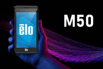 Защищенный мобильный компьютер M50, представляющий линейку устройств на базе Android четвертого поколения Elo, повышает эффективность работы сотрудников за счет возможности сканирования, записи и совместной работы на ходу.