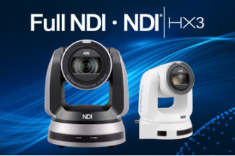 Упростите прямую трансляцию с технологиями 12G-SDI, Full NDI и NDI|HX3.