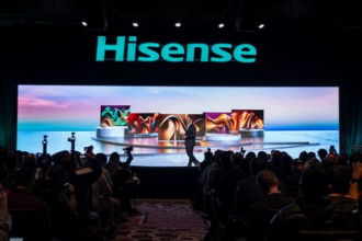 Президент подразделения Hisense Americas, Дэвид Голд (David Gold), произнес программную речь о стремлении Hisense к объединению мира путем внедрения технологий дисплеев в повседневную жизнь.