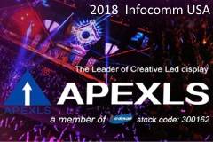 Демонстрируя множество привлекательных дисплеев, компания Apexls произвела сильное впечатление аудитории на выставке InfoComm 2018.