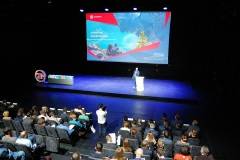 Конференция, посвященная мультимедийным технологиям, прошла 8 сентября в Санкт-Петербурге на современной площадке Новой сцены Александринского театра.
