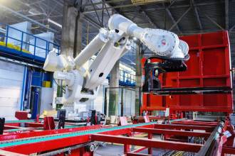 ABB поставила своего самого крупного робота – IRB 8700 – на производственную площадку Группы Магнезит в Челябинской области.