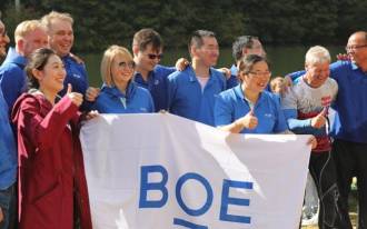 BOE Technology и EliteBoard приняли участие в первом соревновании по гребле на Драконьих Лодках на кубок ГРИНВУДА и стали золотыми призерами этого зрелищного мероприятия