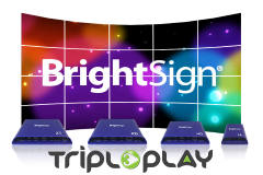 Компания Tripleplay, один из лидеров в сфере разработки систем управления цифровым контентом, объявила о поддержке сетевых медиаплееров BrightSign в будущем релизе программного обеспечения - Caveman 1.0.