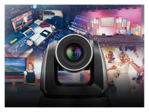 Поворотная камера Lumens VC-A50P осуществляет передачу изображения с Full HD 60 кадрах в секунду, обеспечивается питанием через Ethernet (PoE) и поддерживает прямую трансляцию с MJPEG, H.264 / формат SVC в различные приложения.