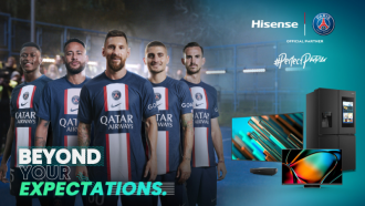 Hisense, один из ведущих мировых брендов бытовой техники и электроники, и футбольный клуб «Пари Сен-Жермен» недавно отметили третий год сотрудничества новым рекламным роликом.