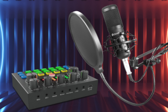 Бренд Оклик представляет микрофон SM-600G с микшером для записи подкастов, стримов, музыкального сопровождения, озвучивания видеороликов, общения в интернете и многого другого. Благодаря продвинутым характеристикам новинка поможет создавать контент студийного уровня из дома.