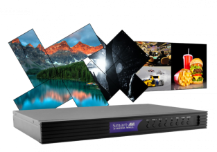 Новый контроллер видеостен от компании SmartAVI позволяет реализовать самые разные и необычные идеи при создании мультидисплейных видеоинсталляций.