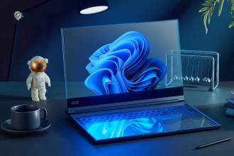 На этой неделе на всемирном мобильном конгрессе MWC 2024 в Барселоне компания Lenovo представила концепцию ноутбука с прозрачным экраном, который дает возможность видеть сквозь устройство.