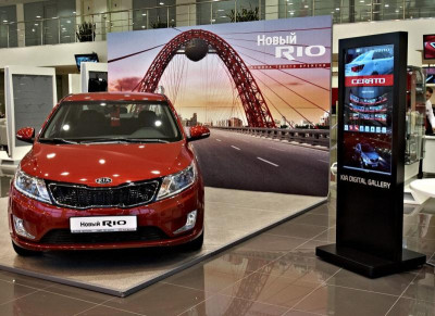 Изменения в ребрендинге компании KIA Motors Russia стало возможным благодаря внедрению цифровой платформы Digital Signage от Scala.
