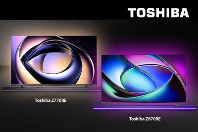 Новые модели – QLED-телевизор Toshiba Z670RE и Mini-LED-телевизор Toshiba Z770RE – обладают оптимальным набором характеристик для увлекательного гейминга и просмотра видео в высоком качестве, поддерживают возможность управления с помощью смартфона, предоставляют доступ к глобальному и локальному контенту благодаря ОС VIDAA. Строгие линии, рациональная простота и лаконичность, воплощенные в дизайне моделей, делают их универсальными элементами любого интерьера.