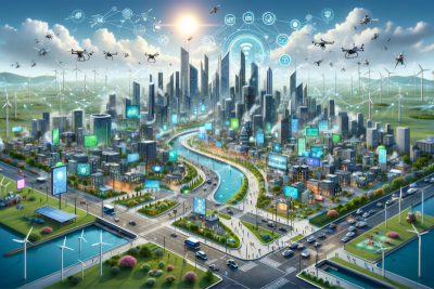По оценкам аналитической компании Berg Insight, в 2023 году рынок «интеллектуальных парковочных технологий» и «умных систем для сбора отходов» составил 1,30 млн и 1,25 млн единиц соответственно. В то же время, глобальная база интеллектуальных уличных фонарей с индивидуальным управлением составила 23,4 миллиона единиц (без учета Китая).