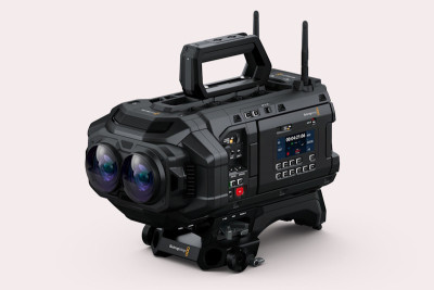 Австралийская компания Blackmagic Design создала URSA Cine Immersive — первую в мире коммерческую систему камер, предназначенную для съемки видео в формате Apple Immersive Video, используемом в гарнитуре виртуальной реальности Apple Vision Pro. Поставки должны начаться в начале 2025 года.